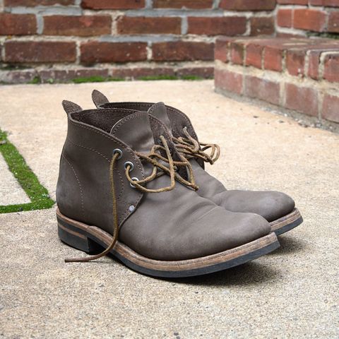 Blaise Boot Co. Traveler Chukka in Grease Trap Grey Nubuck