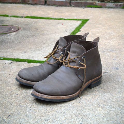 Blaise Boot Co. Traveler Chukka in Grease Trap Grey Nubuck