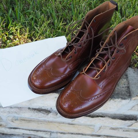 Tricker's Stow Country Boot in Unlisted Leather
