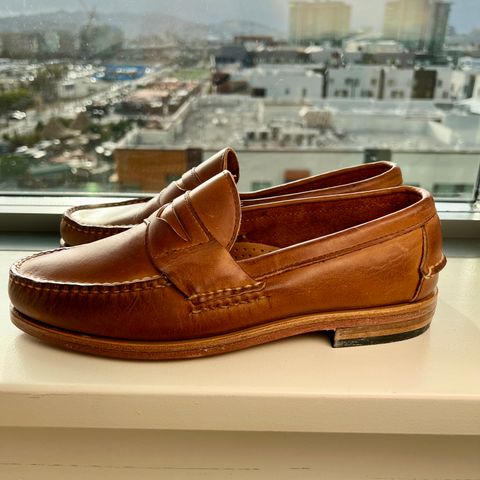 Rancourt & Co. Eastport Penny Loafer in Horween Tan Bulldog