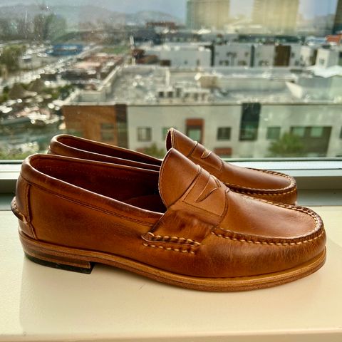 Rancourt & Co. Eastport Penny Loafer in Horween Tan Bulldog