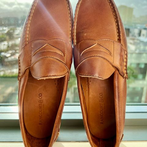 Rancourt & Co. Eastport Penny Loafer in Horween Tan Bulldog