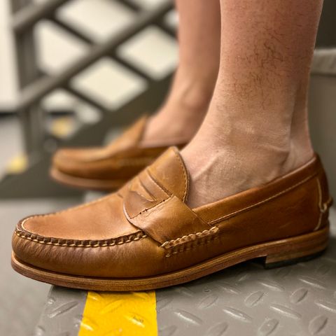 Rancourt & Co. Eastport Penny Loafer in Horween Tan Bulldog