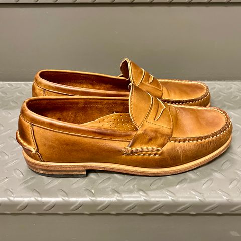 Rancourt & Co. Eastport Penny Loafer in Horween Tan Bulldog