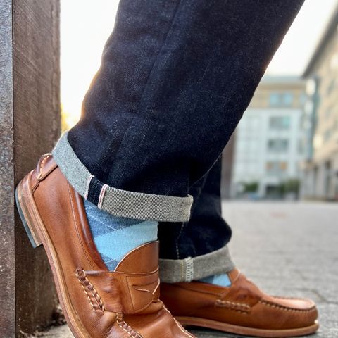 Rancourt & Co. Eastport Penny Loafer in Horween Tan Bulldog