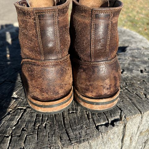 View photo of Truman Service Boot in Horween Java Waxed Flesh