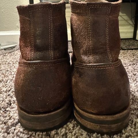 View photo of Truman Service Boot in Horween Java Waxed Flesh