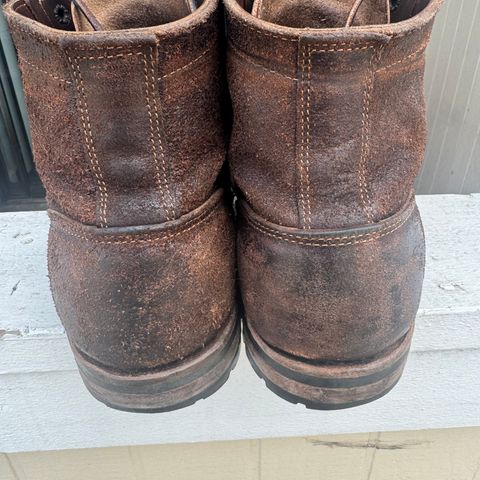 View photo of Truman Service Boot in Horween Java Waxed Flesh