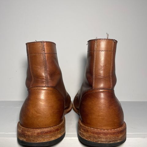 View photo of Oak Street Bootmakers Trench Boot in Horween Natural Chromexcel