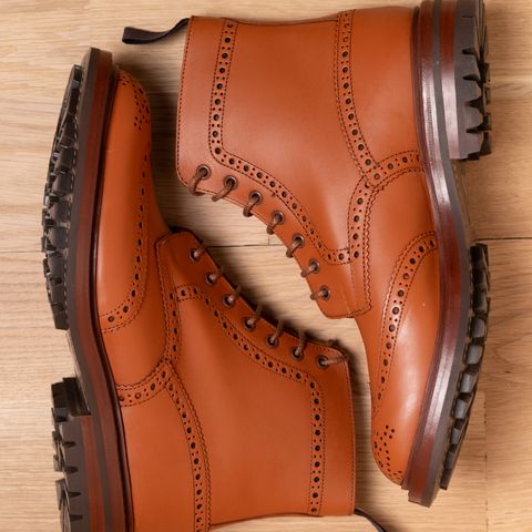 View photo of Tricker's Malton Country Boot in C-Shade Tan