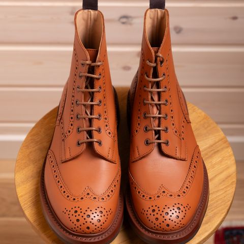 View photo of Tricker's Malton Country Boot in C-Shade Tan