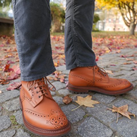 View photo of Tricker's Malton Country Boot in C-Shade Tan