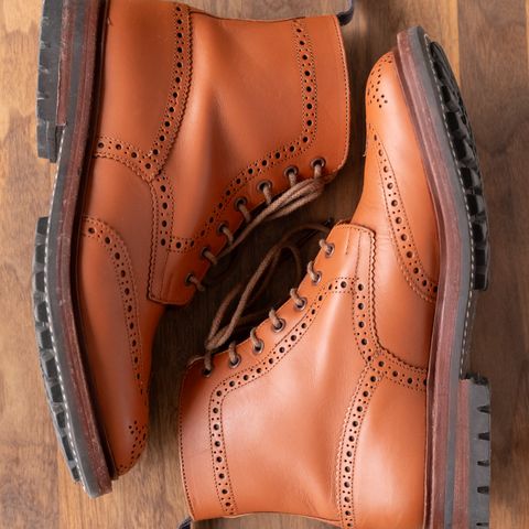 View photo of Tricker's Malton Country Boot in C-Shade Tan