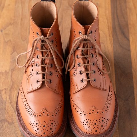 View photo of Tricker's Malton Country Boot in C-Shade Tan