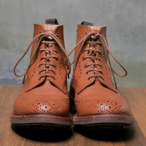 View photo of Tricker's Malton Country Boot in C-Shade Tan