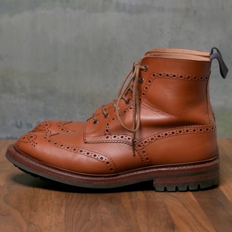 View photo of Tricker's Malton Country Boot in C-Shade Tan