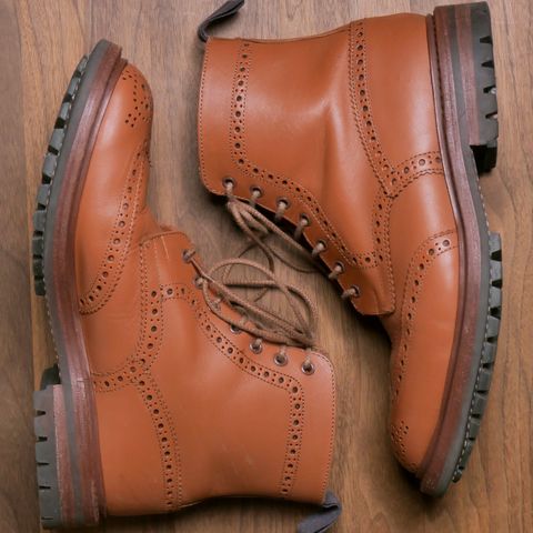 View photo of Tricker's Malton Country Boot in C-Shade Tan