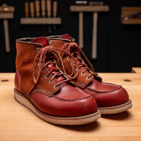 View photo of Red Wing 6-Inch Classic Moc in S.B. Foot Oro-Russet Portage