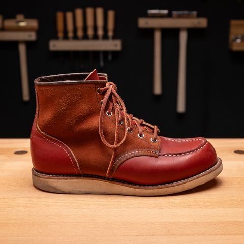 View photo of Red Wing 6-Inch Classic Moc in S.B. Foot Oro-Russet Portage