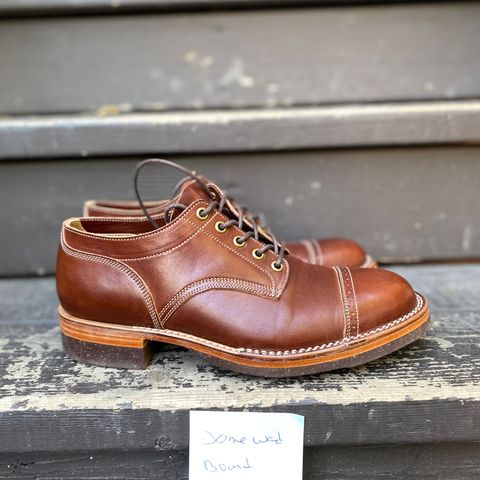 Onderhoud LVL01 Captoe Brogue in Wickett & Craig Medium Brown Traditional Harness