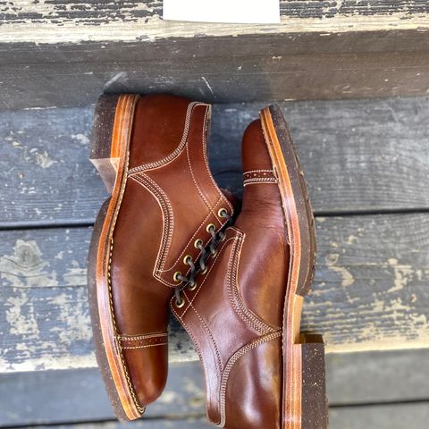 Onderhoud LVL01 Captoe Brogue in Wickett & Craig Medium Brown Traditional Harness