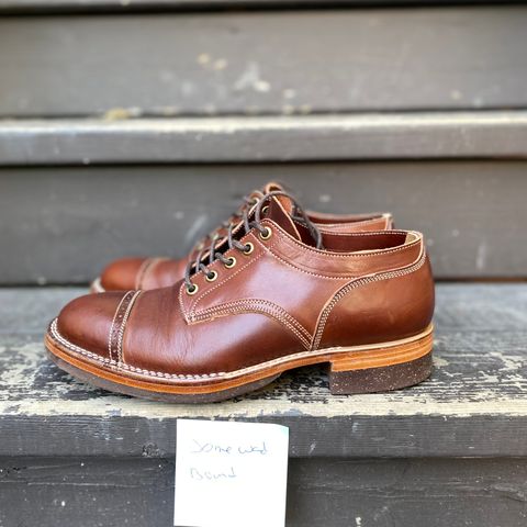 Onderhoud LVL01 Captoe Brogue in Wickett & Craig Medium Brown Traditional Harness
