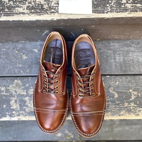Onderhoud LVL01 Captoe Brogue in Wickett & Craig Medium Brown Traditional Harness