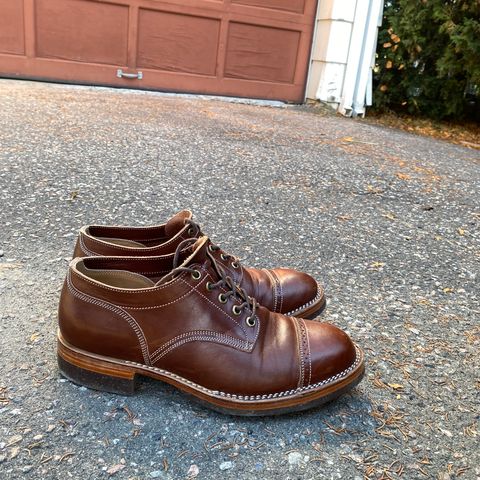 Onderhoud LVL01 Captoe Brogue in Wickett & Craig Medium Brown Traditional Harness