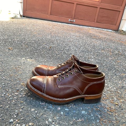 Onderhoud LVL01 Captoe Brogue in Wickett & Craig Medium Brown Traditional Harness