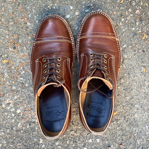 Onderhoud LVL01 Captoe Brogue in Wickett & Craig Medium Brown Traditional Harness