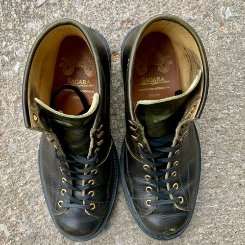Sagara Cordmaster in Badalassi Carlo Oliva Minerva Overdyed Black