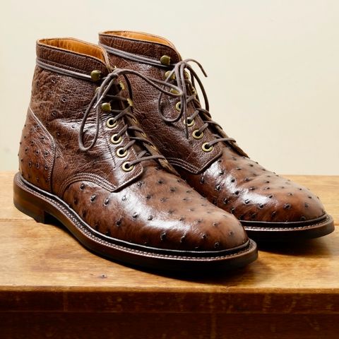 Search result thumbnail of Grant Stone Diesel Boot in Kango Tobacco Ostrich