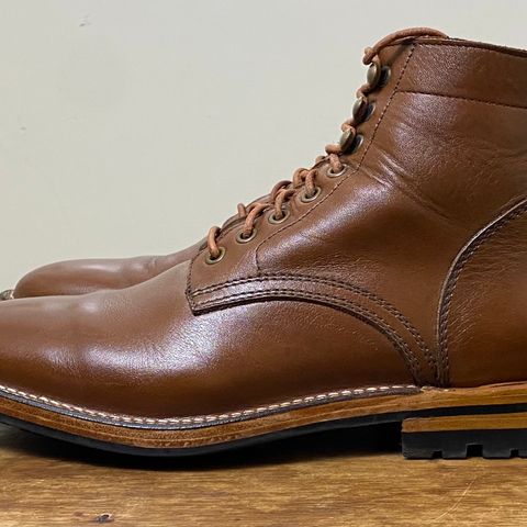 View photo of Parkhurst The Allen in Tempesti Cognac Veg tan