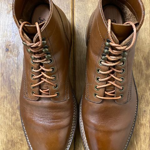 View photo of Parkhurst The Allen in Tempesti Cognac Veg tan