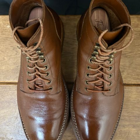 View photo of Parkhurst The Allen in Tempesti Cognac Veg tan