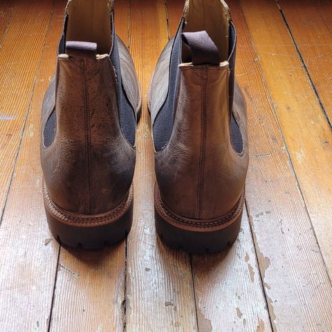 Meermin Chelsea Boot in C.F. Stead Gaucho Waxy Kudu