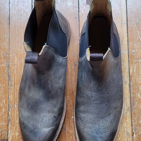 Meermin Chelsea Boot in C.F. Stead Gaucho Waxy Kudu