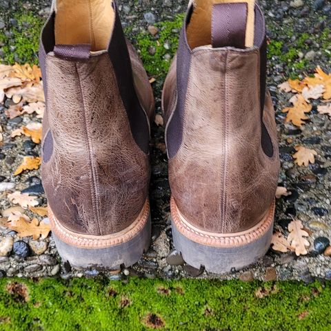 Meermin Chelsea Boot in C.F. Stead Gaucho Waxy Kudu