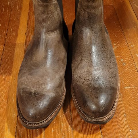 Meermin Chelsea Boot in C.F. Stead Gaucho Waxy Kudu