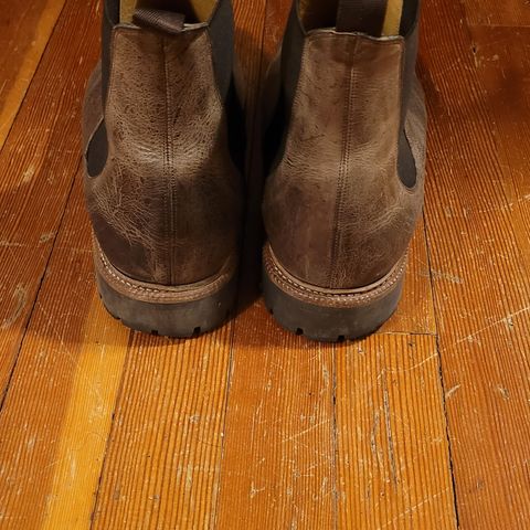 Meermin Chelsea Boot in C.F. Stead Gaucho Waxy Kudu