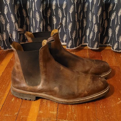 Meermin Chelsea Boot in C.F. Stead Gaucho Waxy Kudu