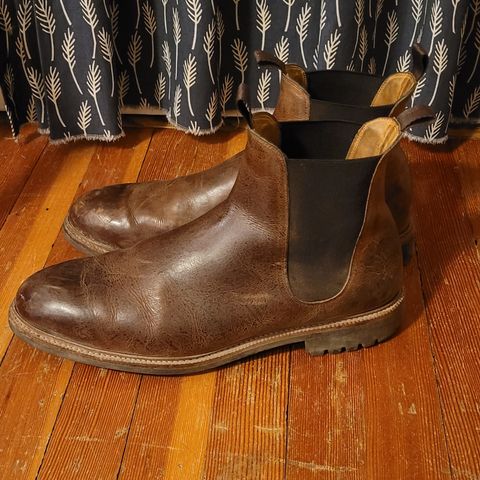 Meermin Chelsea Boot in C.F. Stead Gaucho Waxy Kudu