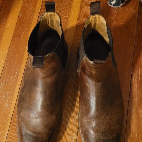Meermin Chelsea Boot in C.F. Stead Gaucho Waxy Kudu
