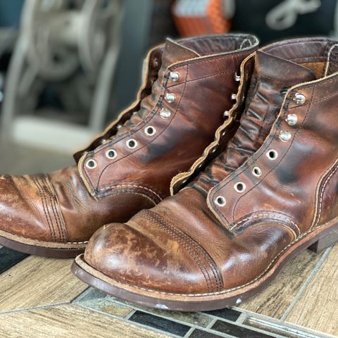 Red Wing Iron Ranger in S.B. Foot Copper Rough and Tough