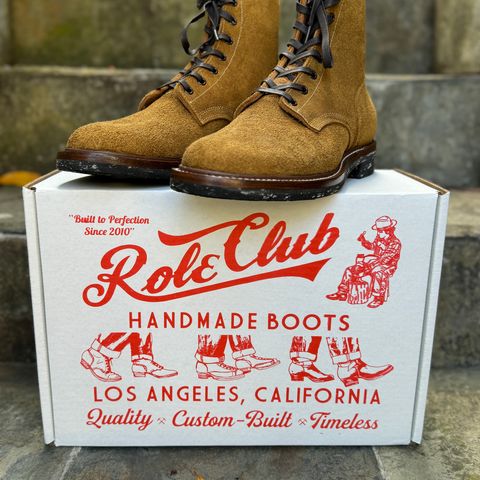 Role Club Boondockers in Rich Brown Roughout