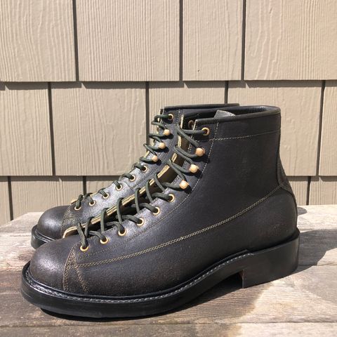 View photo of Sagara Cordmaster in Badalassi Carlo Oliva Minerva Overdyed Black