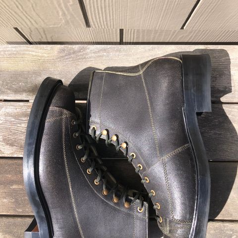 View photo of Sagara Cordmaster in Badalassi Carlo Oliva Minerva Overdyed Black
