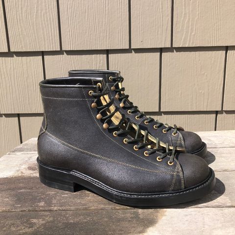 View photo of Sagara Cordmaster in Badalassi Carlo Oliva Minerva Overdyed Black