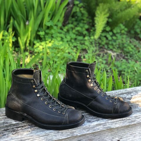 View photo of Sagara Cordmaster in Badalassi Carlo Oliva Minerva Overdyed Black