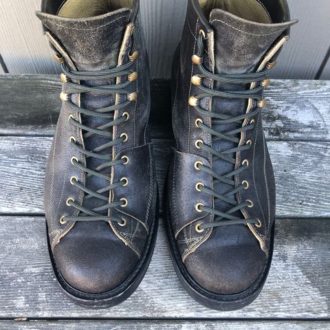 View photo of Sagara Cordmaster in Badalassi Carlo Oliva Minerva Overdyed Black